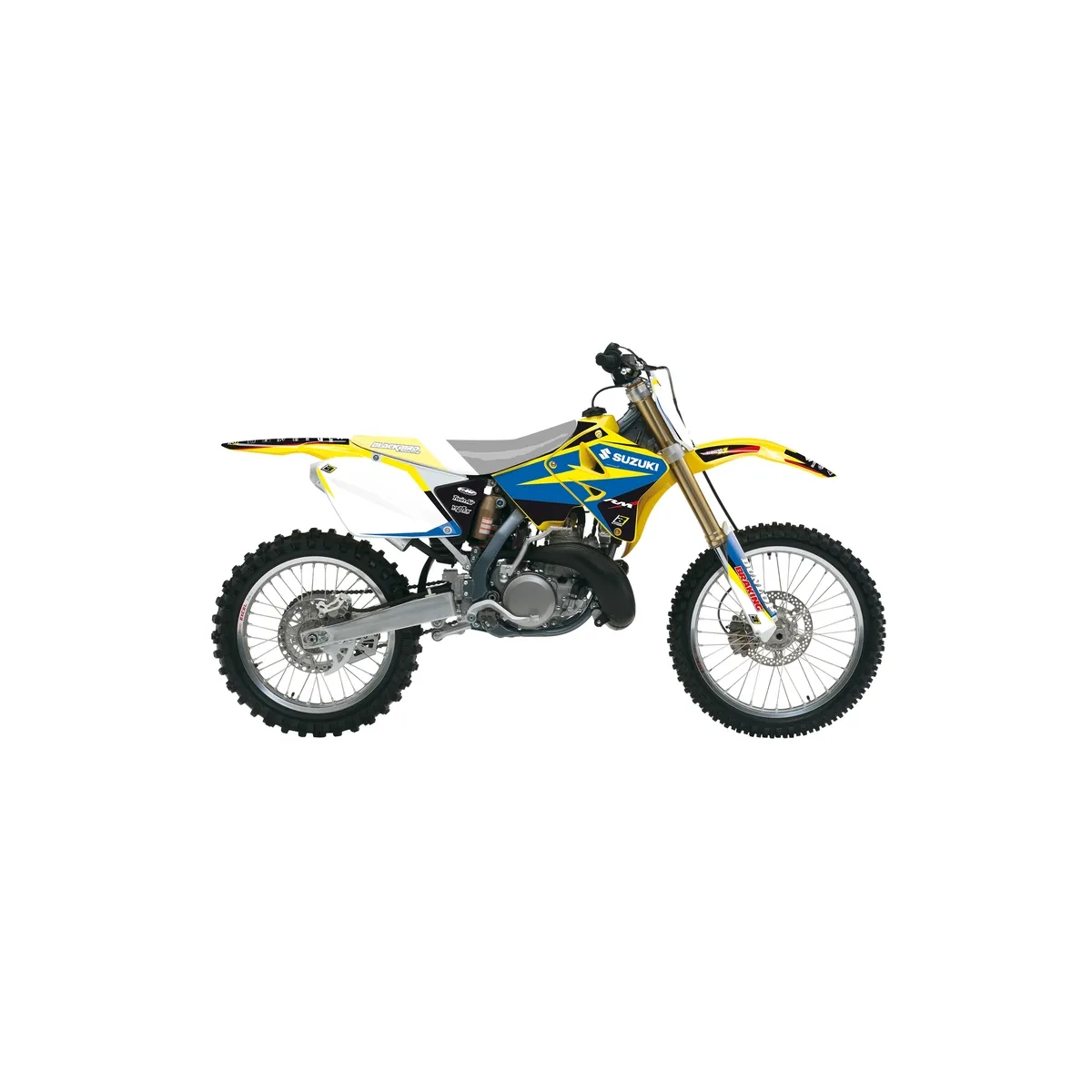 Kit déco BLACKBIRD Dream Graphic 4 Suzuki 125/250 RM 2001-2009