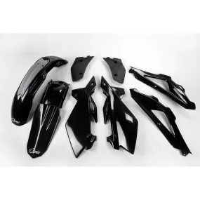 Kit Plastiques - Noir - UFO HUSQVARNA 125 CR 250 CR 2006-2008